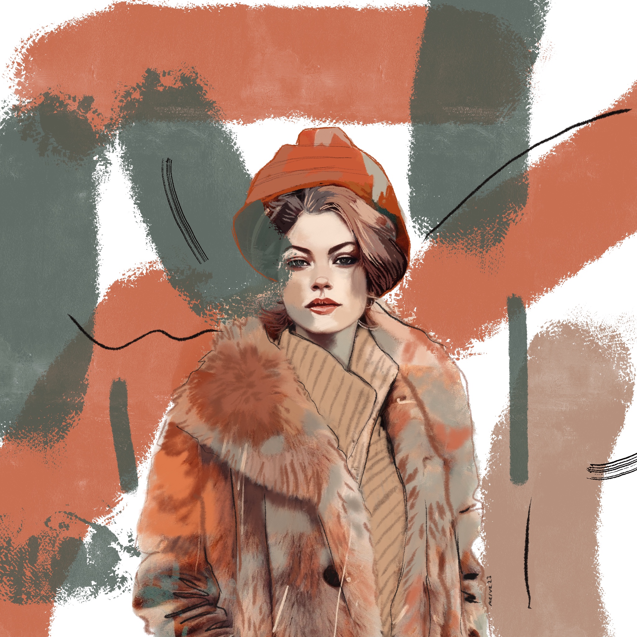 Modern Kadın Sergisi - Doç.Dr. Merve Karaman - Eser 12