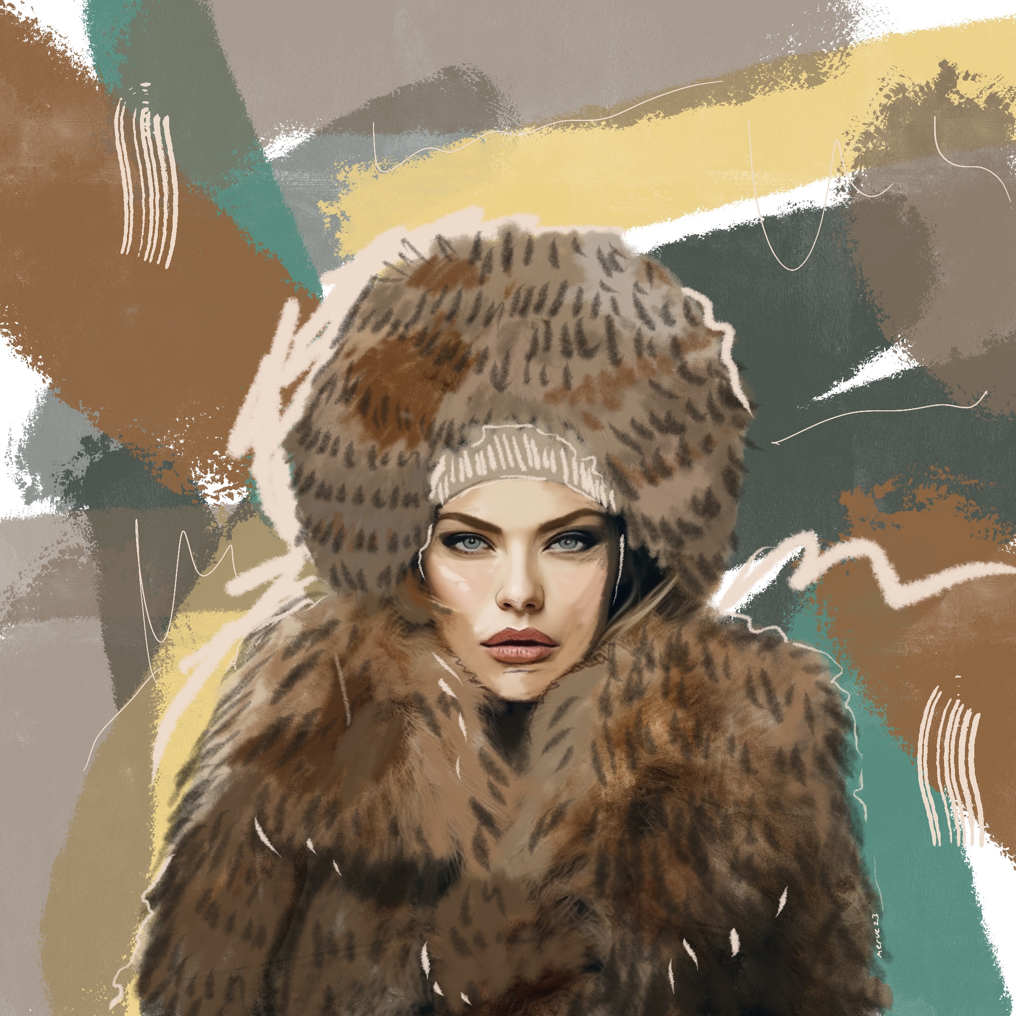 Modern Kadın Sergisi - Doç.Dr. Merve Karaman - Eser 13